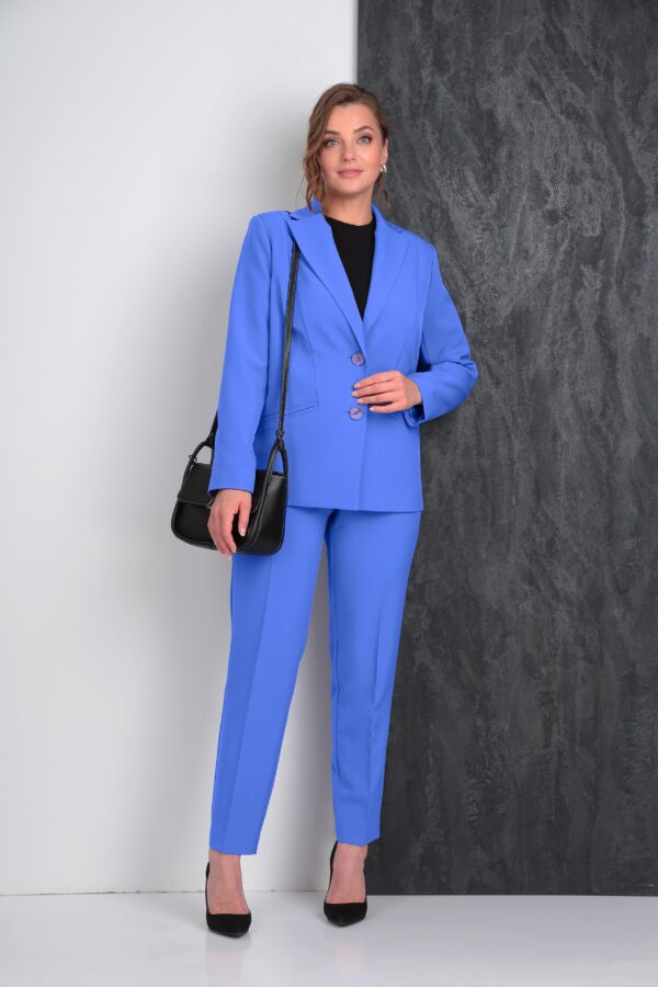 Купить костюм женский ярко синий Vilena Fashion 798