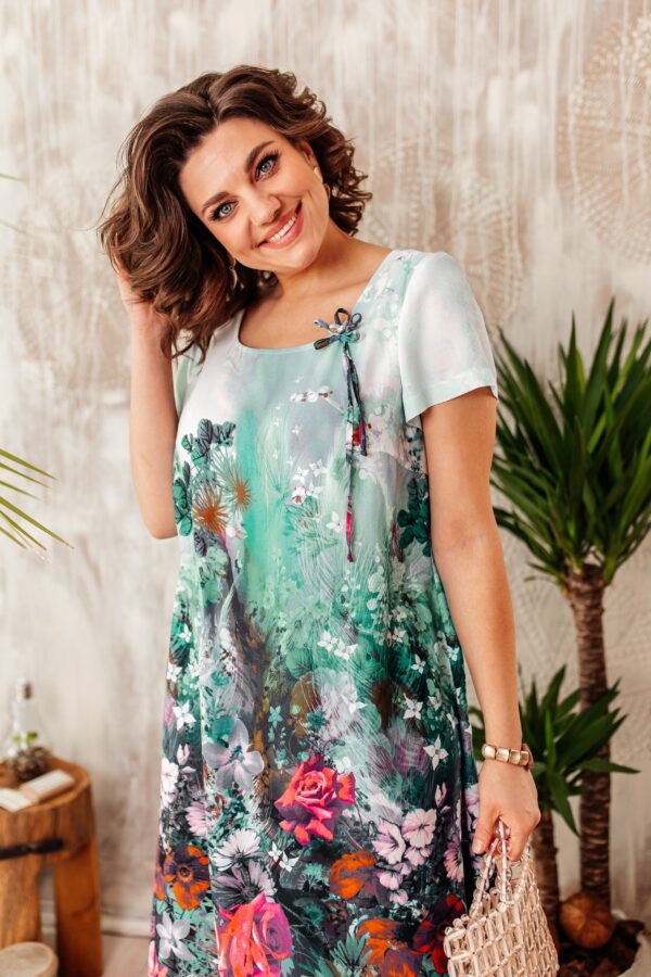Купить платье летнее разноцветное Romanovich style 1-1332