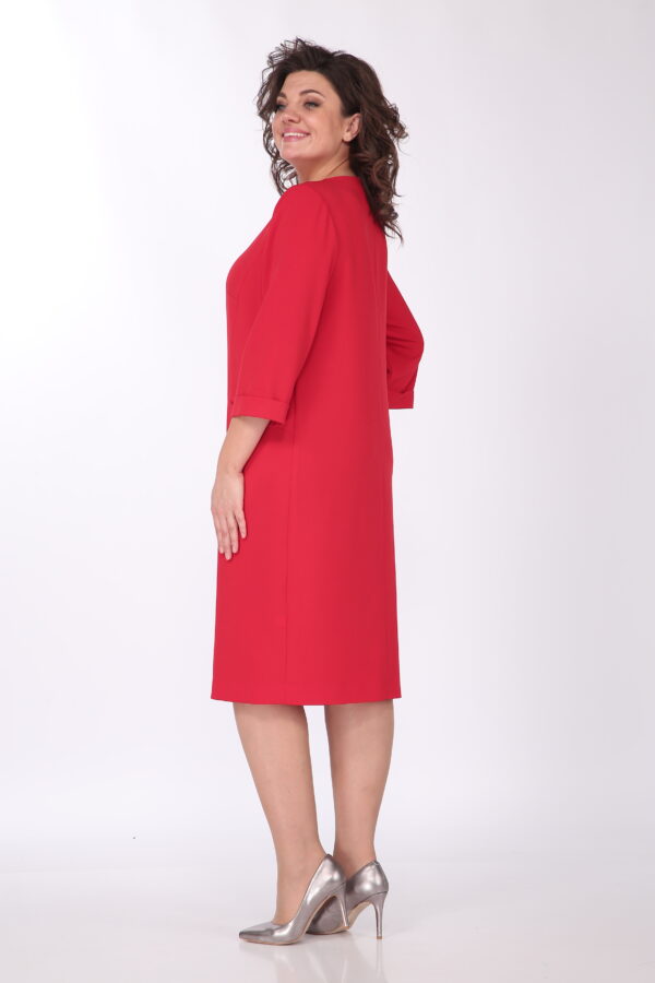 Платье Vilena Fashion 842 красный