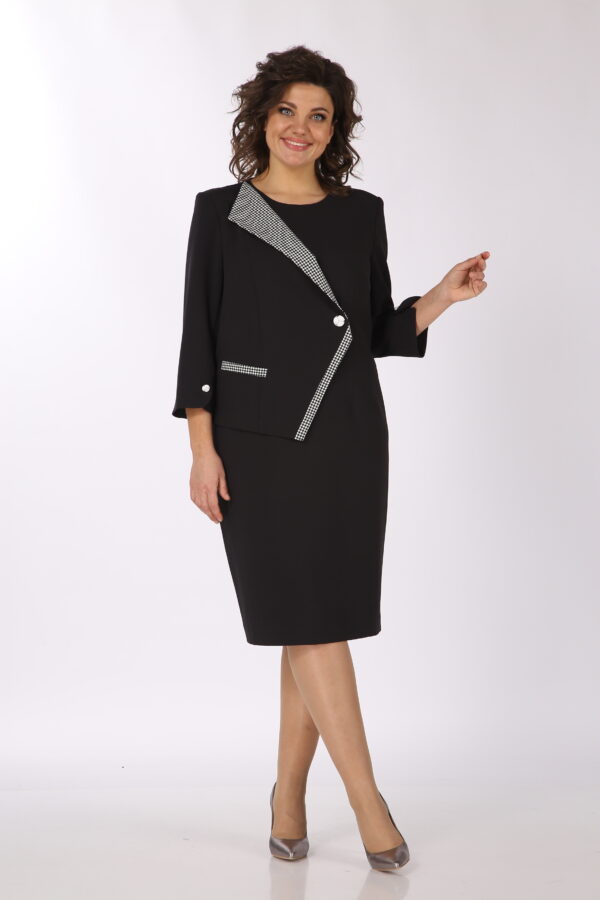 Платье Vilena Fashion 863 черный