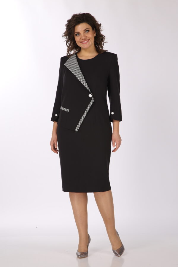 Платье Vilena Fashion 863 черный