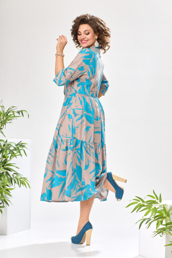 Купить платье из вискозы Romanovich style 1-2373 бирюза