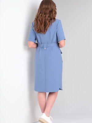 Платье Vilena Fashion 805 голубой