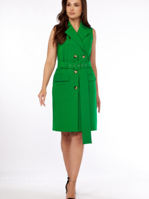 Платье Vilena Fashion 856 зеленый