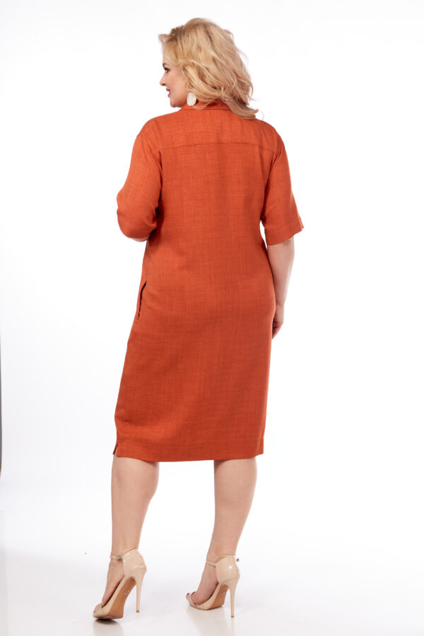 Платье Vilena Fashion 891 кирпич
