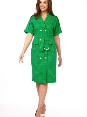 Платье Vilena Fashion 912 зеленый