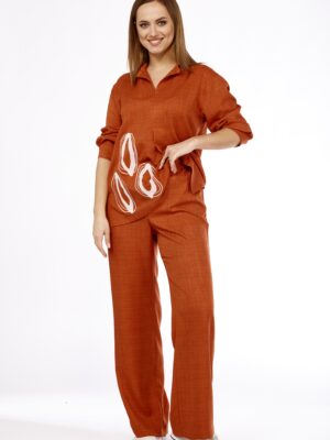 Костюм Vilena Fashion 889 терракот