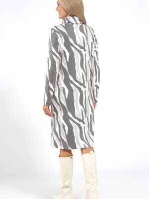 Платье Alani Collection 2012 белый, серый