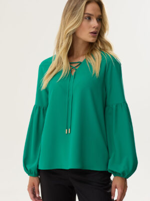 Блузка Люше 3540 зеленый