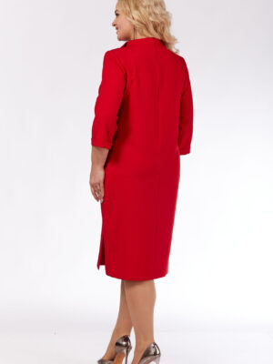 Платье Vilena Fashion 896 красный