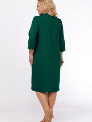 Платье Vilena Fashion 896 зеленый