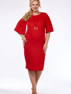 Платье Vilena Fashion 927 красный