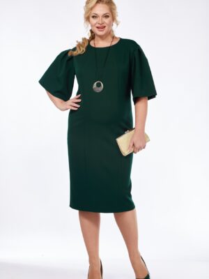 Платье Vilena Fashion 927 зеленый