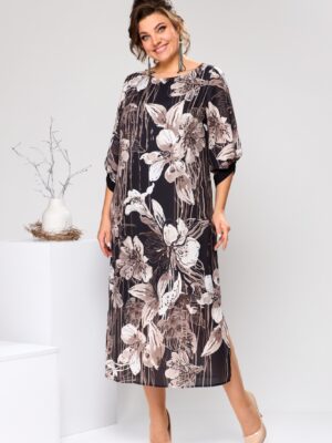 Платье Romanovich style 1-2442 антрацит