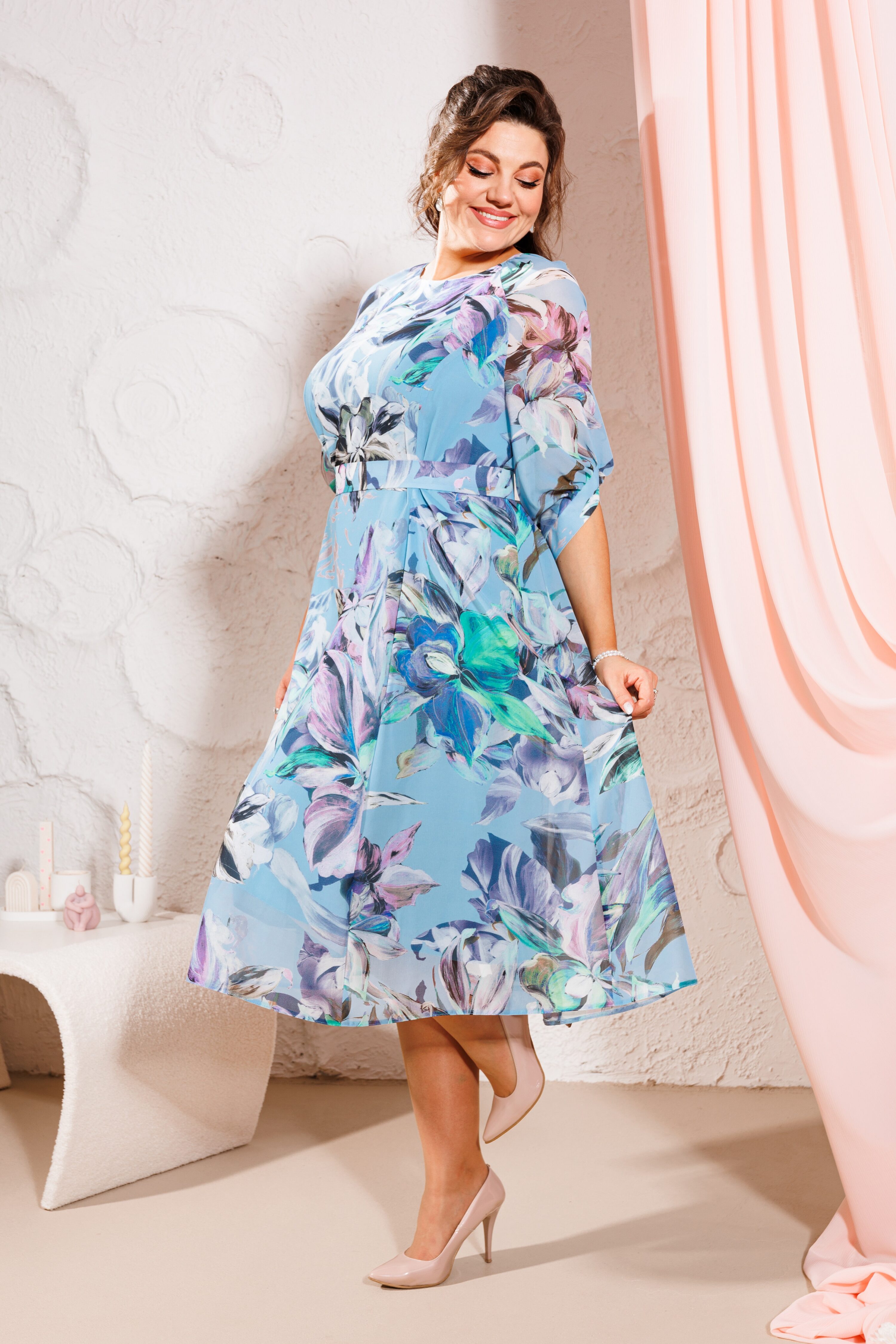 Платье Romanovich style 1-2636 голубой
