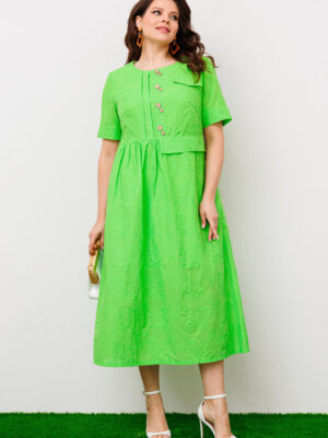 Платье Romanovich style 1-1951 зелёный