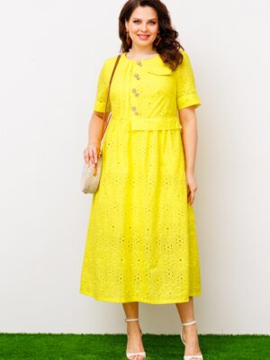 Платье Romanovich style 1-1951 жёлтый