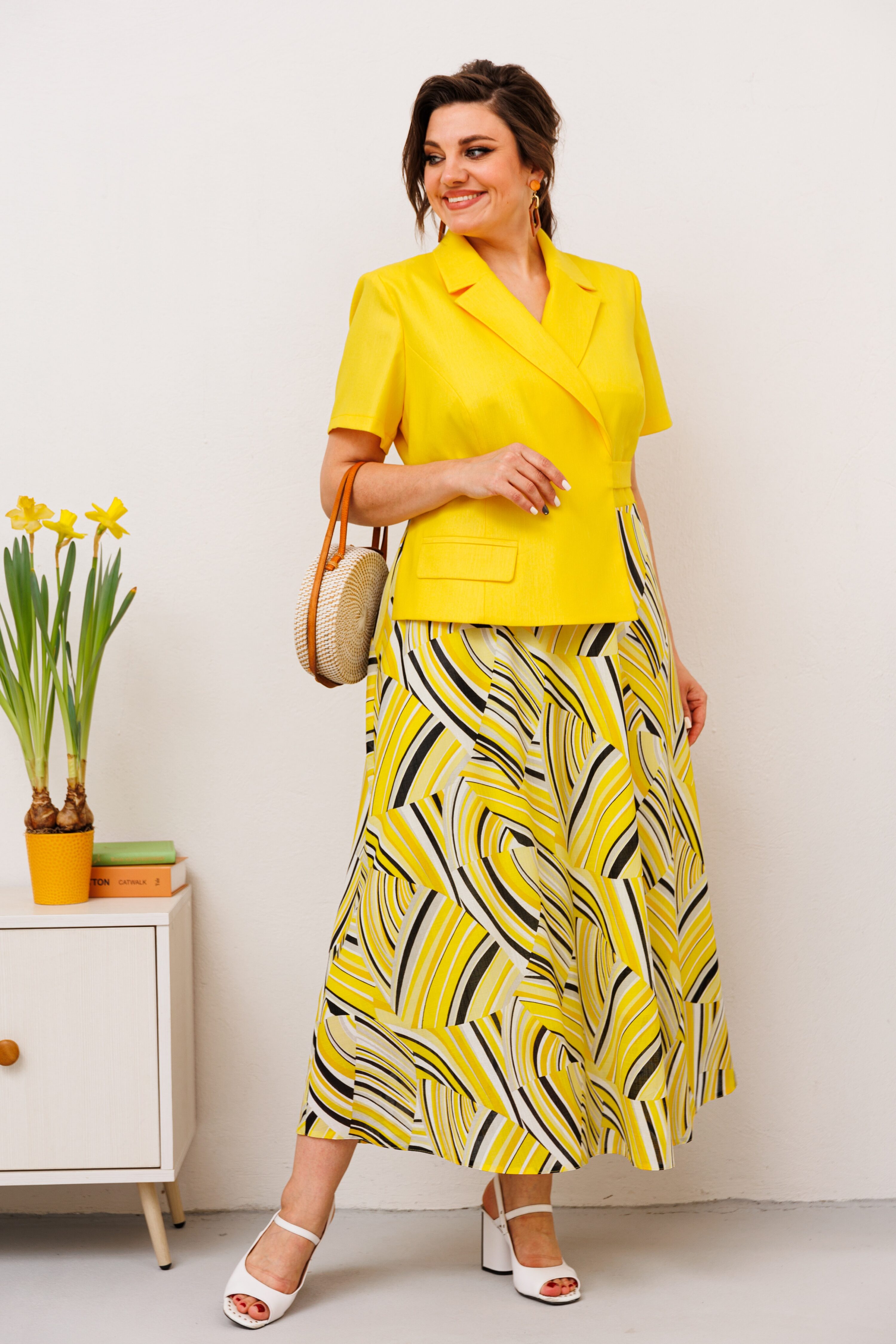 Купить платье Romanovich style 1-2468К желтое