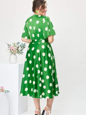 Платье Romanovich style 1-2649 зеленый