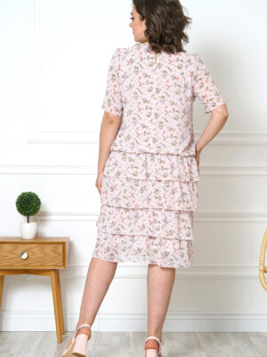 Платье Alani Collection 2089 розовый