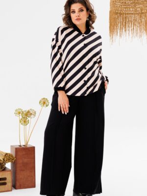 Костюм Romanovich style 2-2718 чёрный/беж