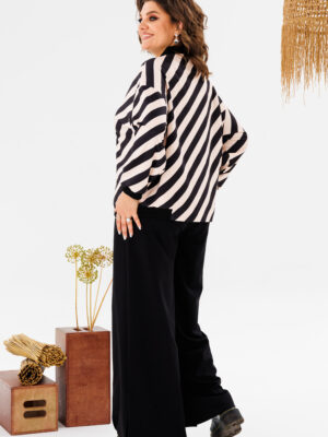 Костюм Romanovich style 2-2718 чёрный/беж