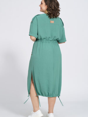 Платье Alani Collection 2341 бирюза